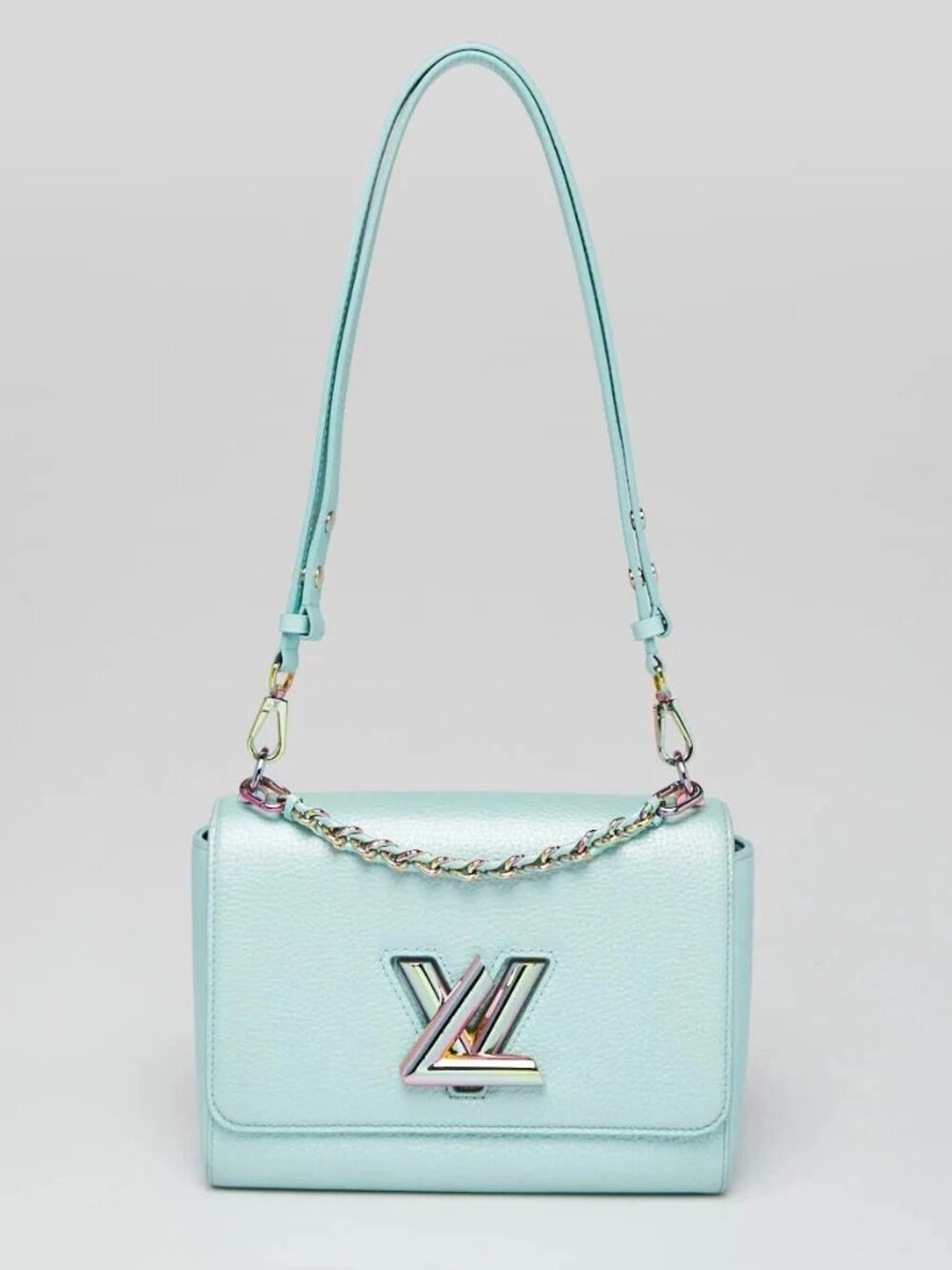 Louis Vuitton Limited Edition Summer Splash Taurillon Leather Twist MM Bag